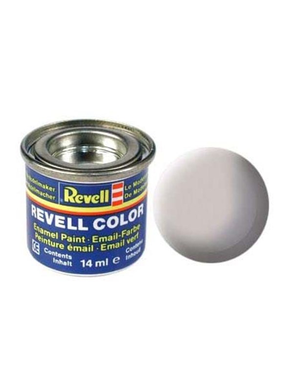 Revell enamel paint # 43-Medium Harmaa Mat