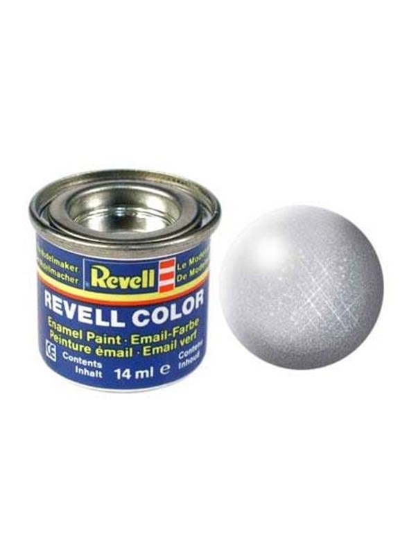 Revell emalimaali #90-hopeametallinen