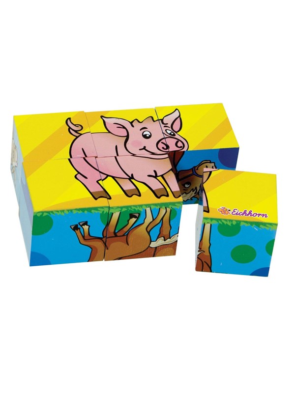 Eichhorn Block Puzzle 6 kpl.