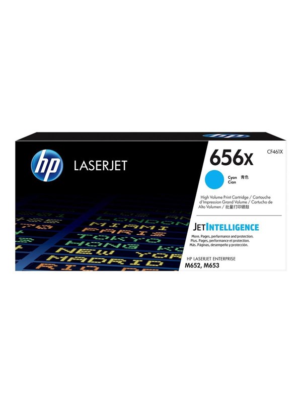 HP 656X / CF461X - High Yield Cyan Toner