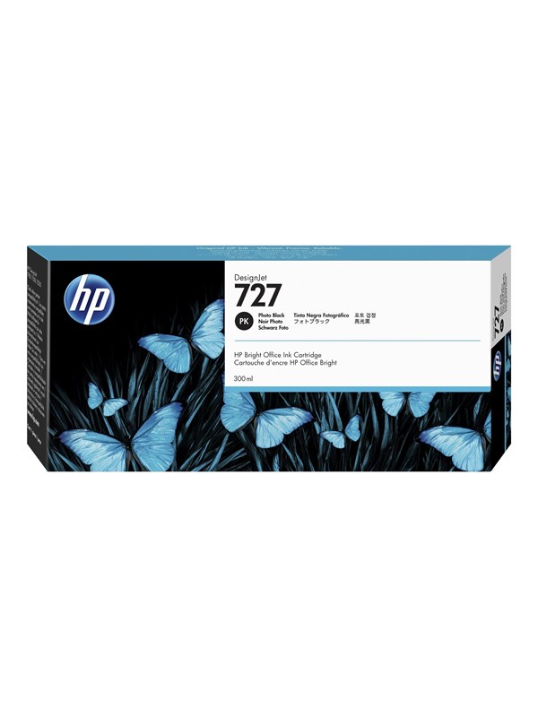 HP 727 / F9J79A High Kapasiteetti Photo Musta Ink