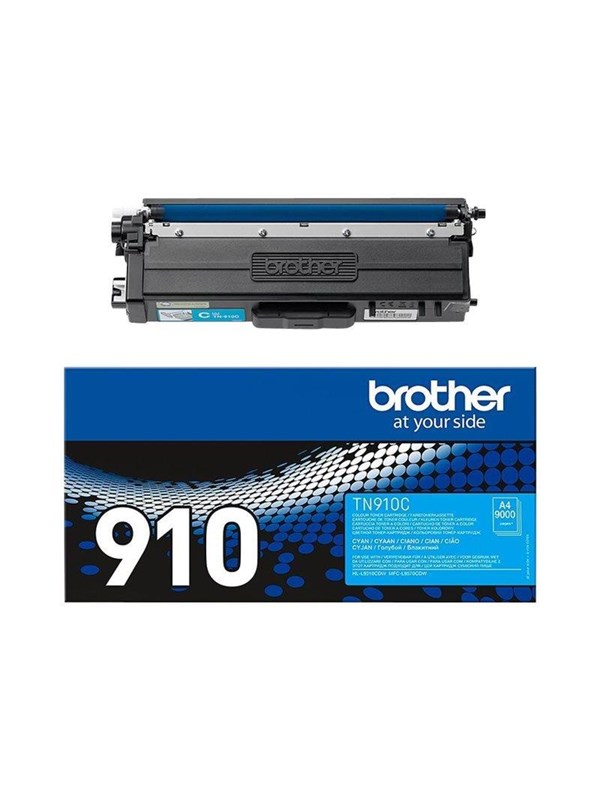 Brother TN910C / TN 910C High Capacity Cyan Toner