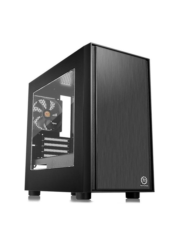 Thermaltake Versa H17 ikkunalla - Kotelot - Miditower - Musta