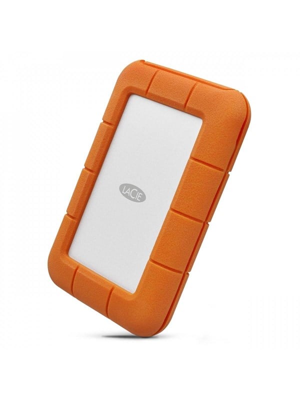 LaCie Rugged Secure - Ulkoiset kovalevyt - 2TB - oranssi