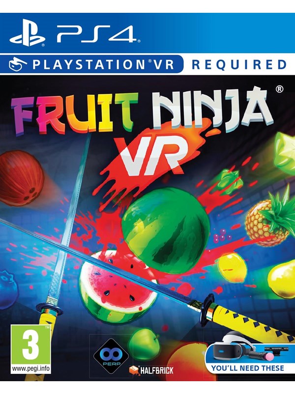 Fruit Ninja (PSVR) - Sony PlayStation 4 - Virtuaalitodellisuus