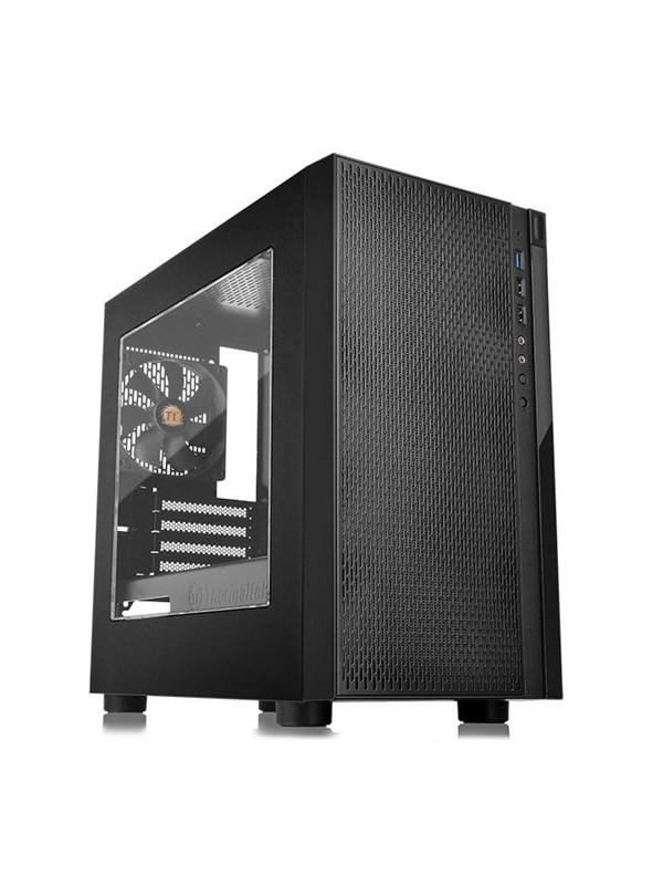 Thermaltake Versa H18 Window - Kotelot - Minitower - Musta