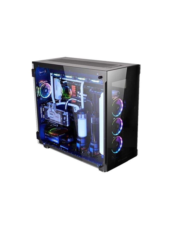 Thermaltake Näytä 91 TG RGB - Kotelot - Fulltower - Musta