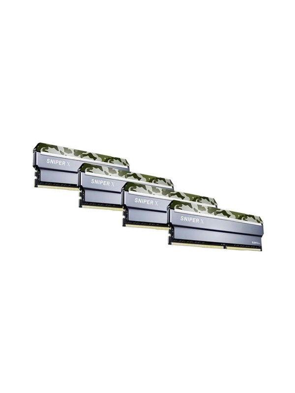 G.Skill Sniper X DDR4-3200 - 32GB - CL16 - Quad Channel (4 pcs) - Intel XMP - Hopea