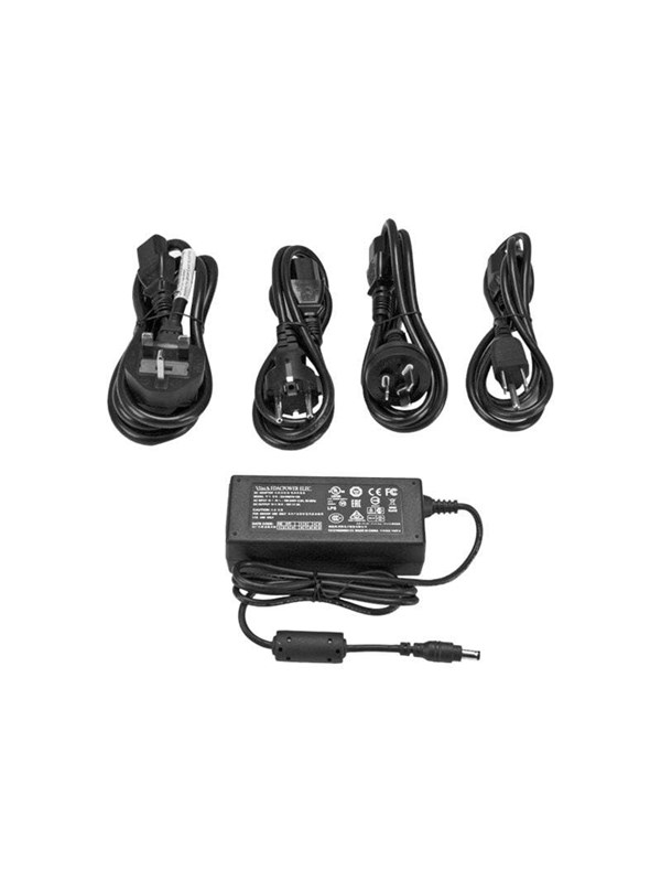 StarTech.com Replacement 12V DC Teho Adapter - 12 Volts 5 Amps - strømforsyningsadapter