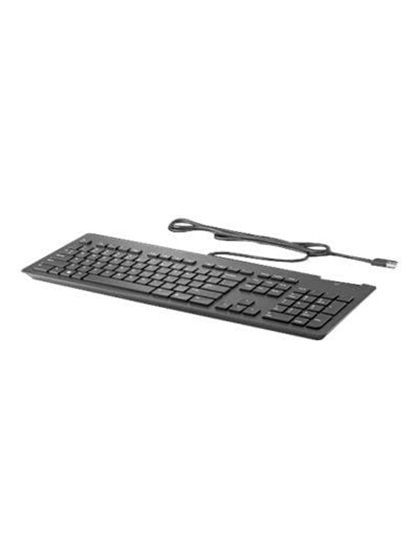 HP USB Business Slim Smartcard -näppäimistö, musta