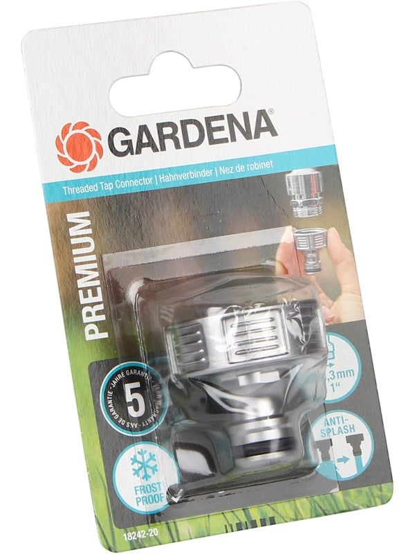 Gardena Premium Tap Connector 33.3 mm (G 1")