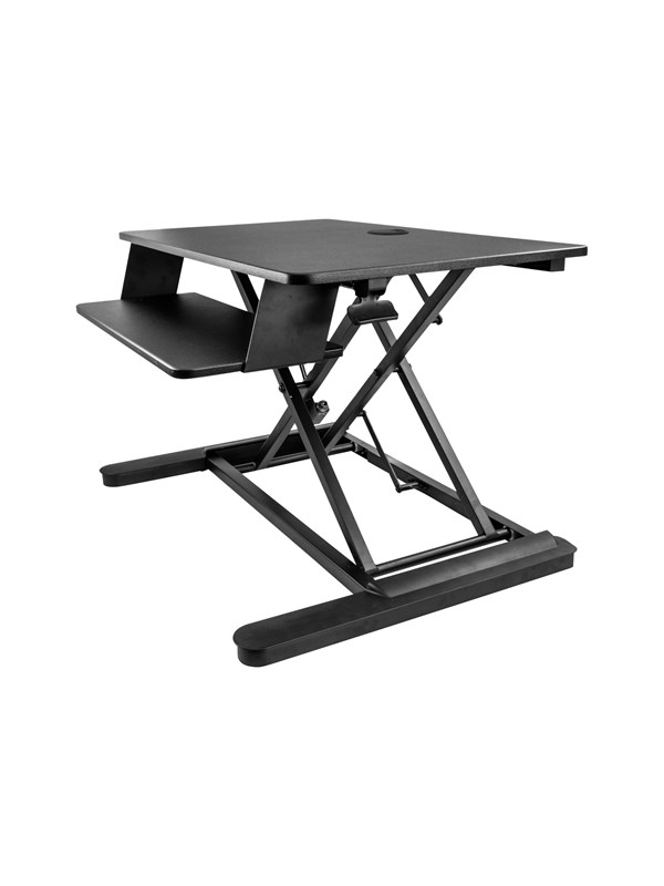 StarTech.com Sit-Stand Desk Converter - Large 35"" Work Surface - Max - recommended for