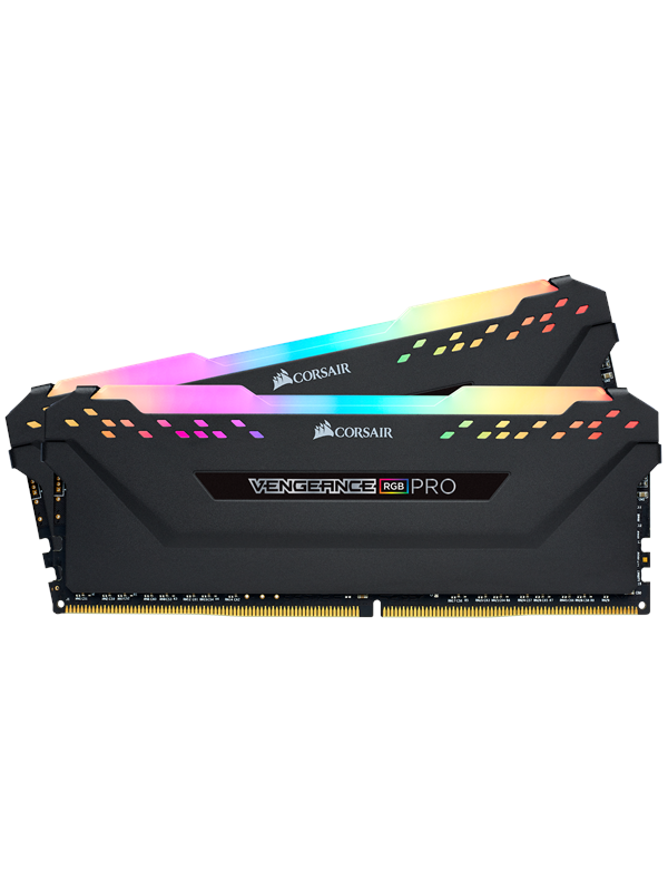 Corsair VENGEANCE RGB PRO 16 Gt (2 x 8 Gt) DDR4 2666 MHz, CL16 -muisti (XMP)