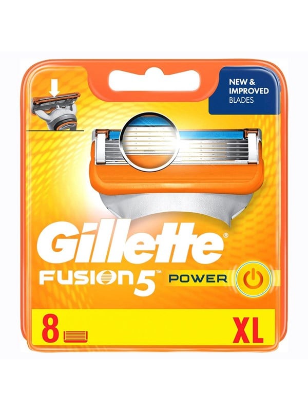 Gillette Fusion5 Power -terä 8 kpl