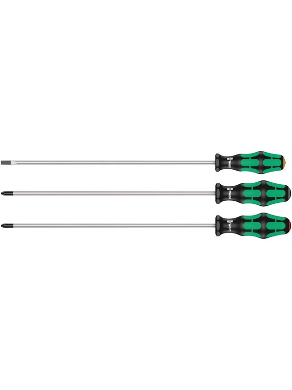 Wera 335/350/355/3 ruuvimeisselisetti Kraftform Plus m