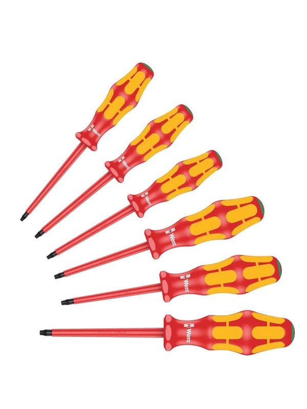 Wera 167 i/6 Ruuvimeisselisetti Kraftform Plus Sarja 1