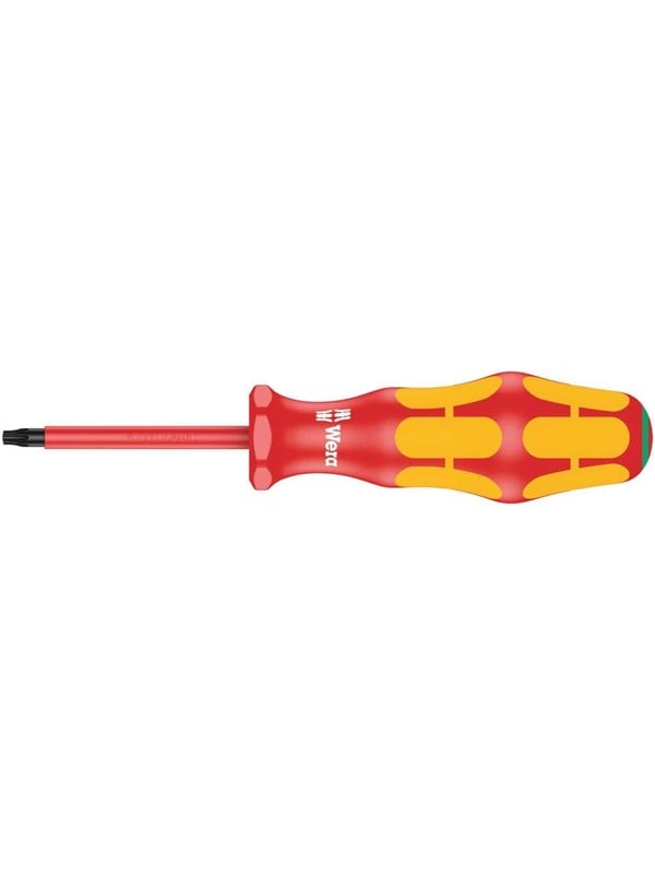 Wera 167 i VDE eristetty ruuvimeisseli Torx®-ruuveille TX 20 x 80.