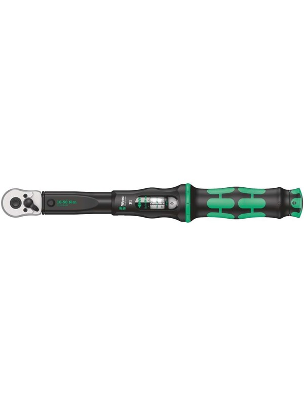 Wera Click-Torque B 1 momenttiavain kääntyvällä räikkävääntimellä, 10-50 Nm