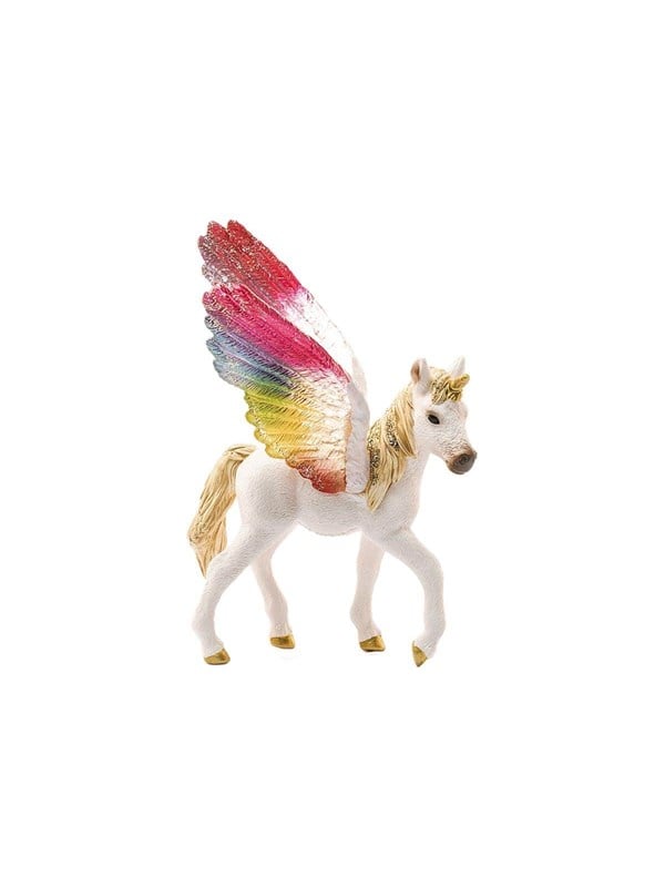 Schleich Siivekäs sateenkaarinen yksisarvinen, varsa