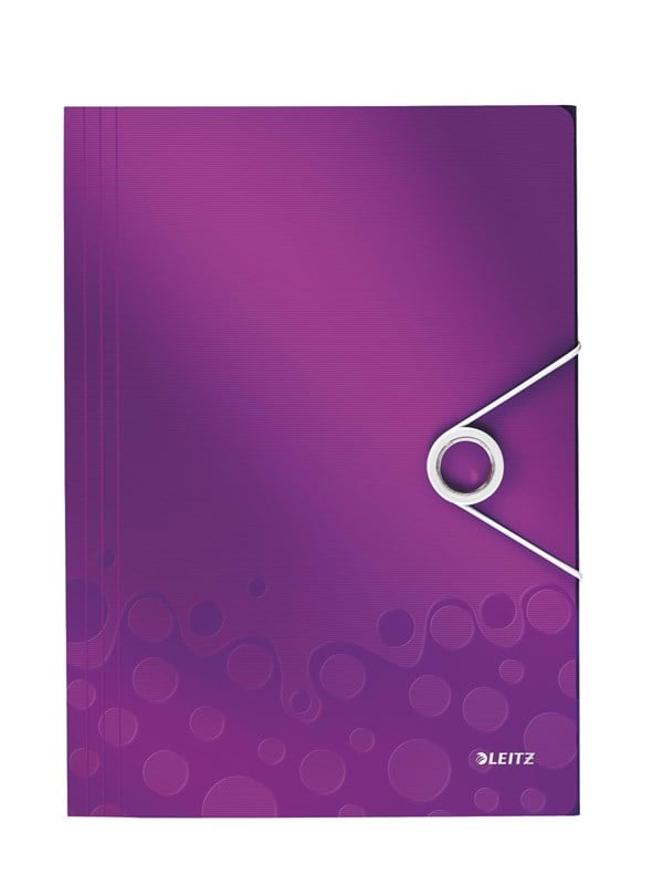 Leitz WOW läppäkansio PP A4 Violetti