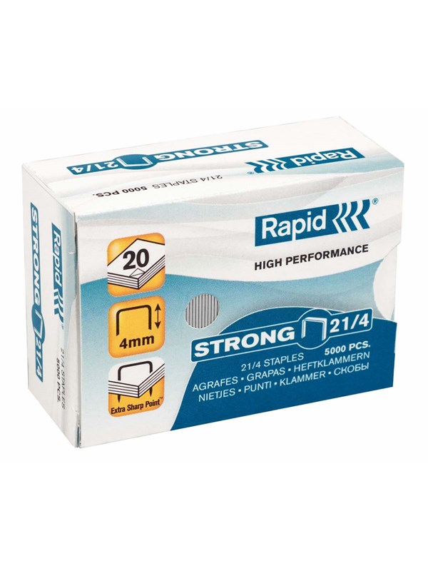 Rapid Niitit Strong 21/4 Galv. Ltk/5000