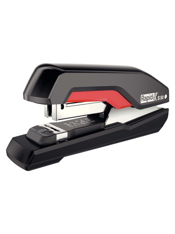 Rapid Nitoja S50 Super flatclinch 50 arkkia Musta/punainen