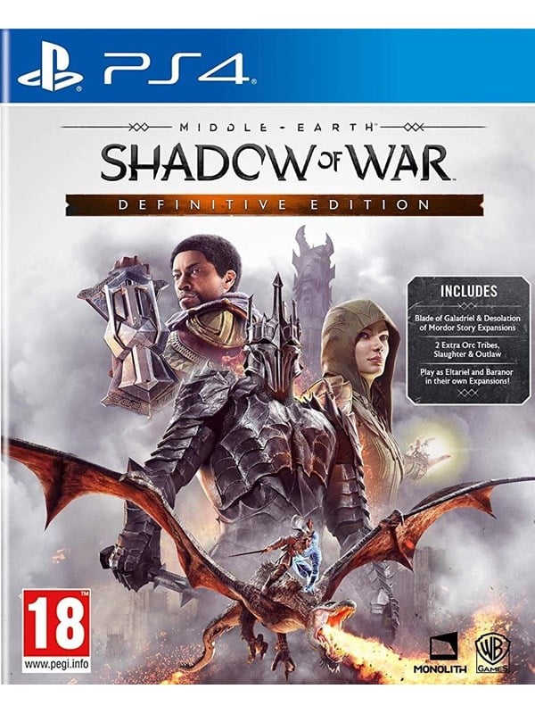 Middle-earth: Shadow of War (Definitive Edition) - Sony PlayStation 4 - Toiminta
