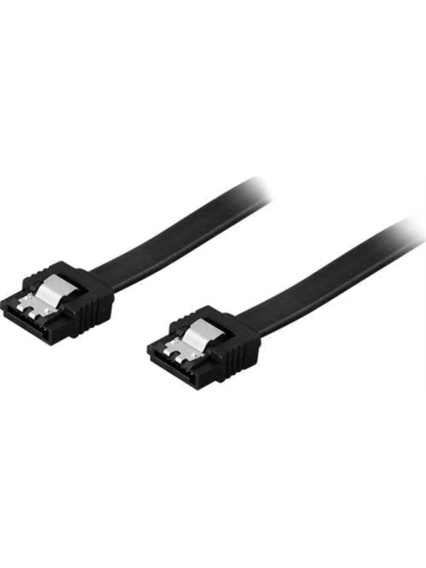 Pro SATA Cable - Musta - 0.3m