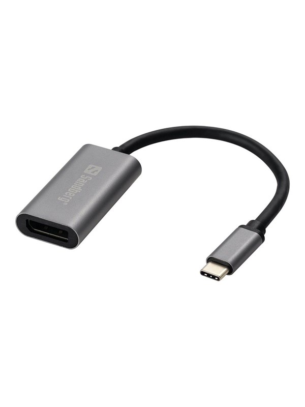 Sandberg USB-C DisplayPort - ulkoinen videolinkkiadapteri