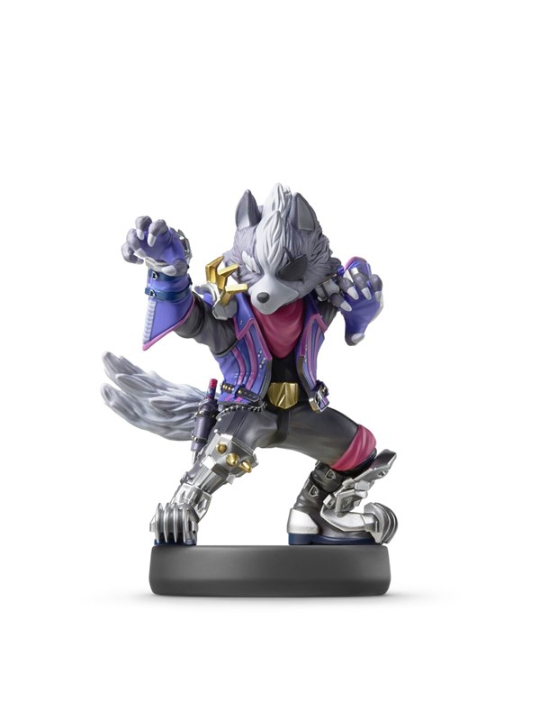 Nintendo Amiibo Wolf no. 63 (Super Smash Bros. Collection)