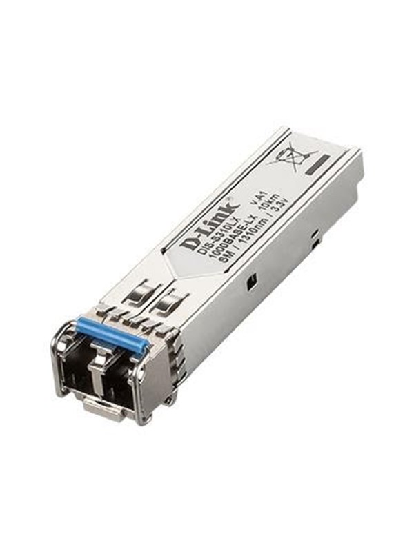 D-Link DIS-S310LX 1-Port Mini-GBIC SFP to 1000BaseLX Single-Mode 10km Fibre Transceiver