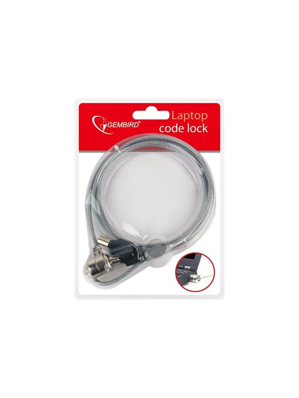 Gembird LK-K-01 - Turvallisuus cable lock