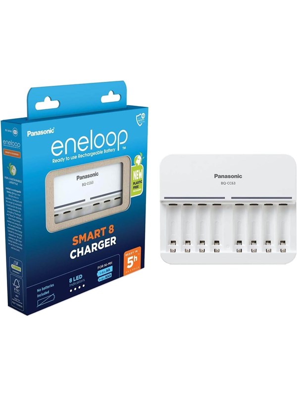 Panasonic eneloop BQ-CC63 - Delta-V laturi