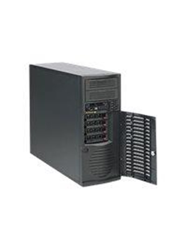Supermicro SC733 TQ-668B - Kotelot - Tower - Musta