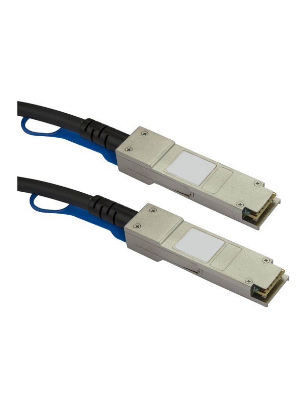 StarTech.com HP JD095C Compatible SFP+ DAC Twinax Cable - 0.65 m (2.1 ft.) - 10GBase direct attach cable - 65 cm - Musta - Musta - 0.6m