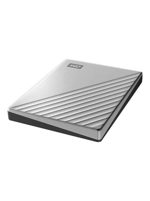 WD My Passport Ultra - Ulkoiset kovalevyt - 2TB - hopea