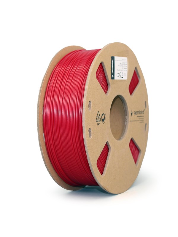 Gembird ABS filament - Punainen - 1.75mm ø - 1 kg
