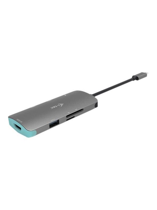 I-Tec USB-C Metal Nano Dock 4K HDMI + Teho Toimitus