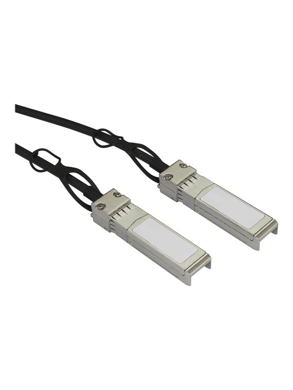 StarTech.com Juniper EX-SFP-10GE-DAC-1M Comp SFP+ Cable - 1 m (3.3 ft.) - 10GBase direct attach cable - 1 m - Musta - Musta - 1m
