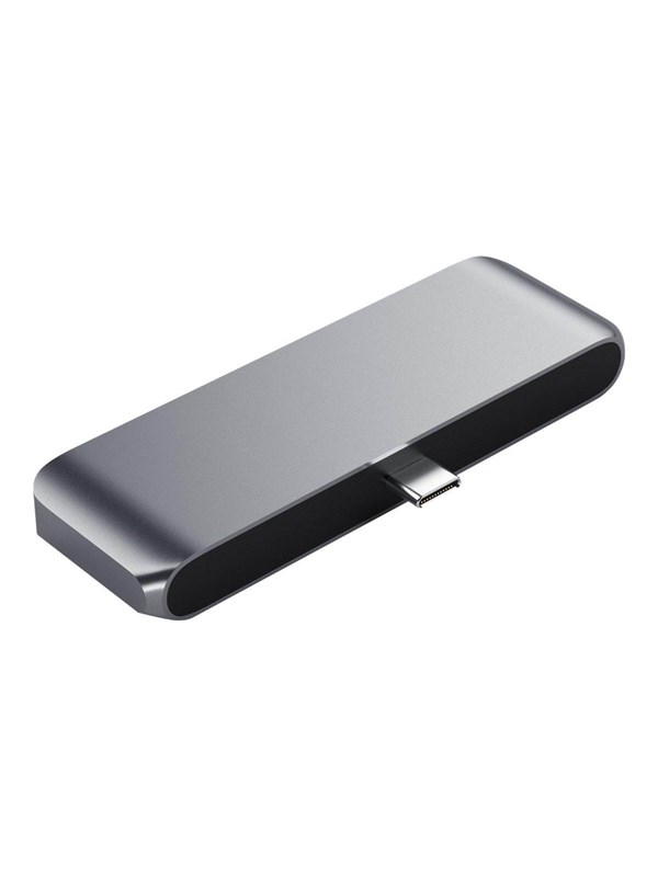 Satechi Aluminum Type-C Mobile Pro Hub Adapter - Space Harmaa