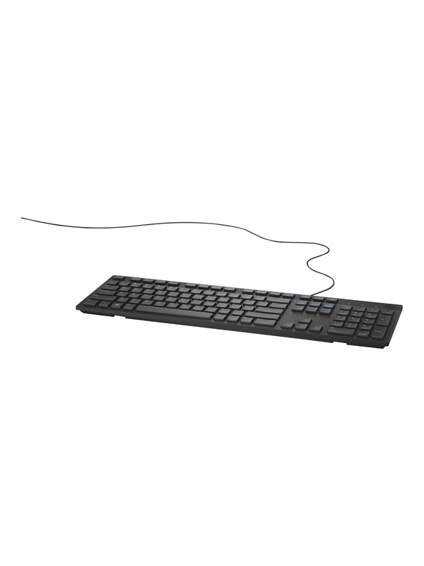 Dell KB216 - Näppäimistö - US International (QWERTY) - Musta - Näppäimistö - Universal - Musta