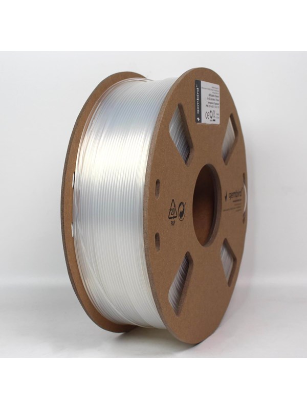 Gembird ABS filament - Kirkas - 1.75mm ø - 1 kg