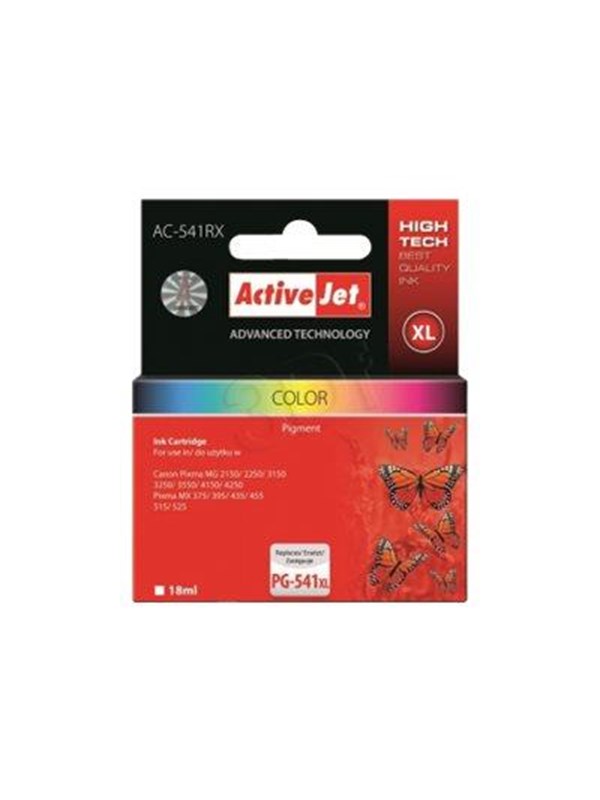 ActiveJet )Tusz Activejet AC-541RX (vaihtoehto Canon CL-541XL:lle)