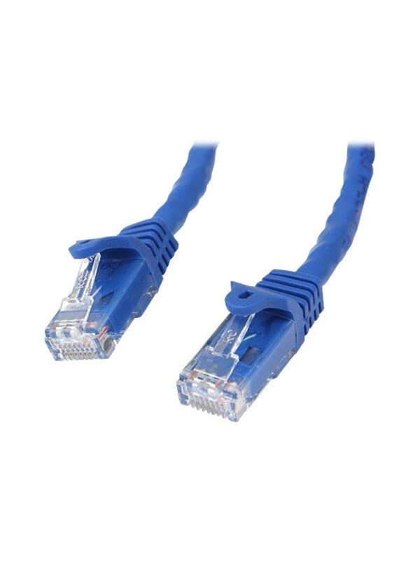StarTech.com Gigabit Snagless RJ45 UTP Cat6 Patch Cable Cord - patch cable - 5 m - Sininen - Sininen - 5m