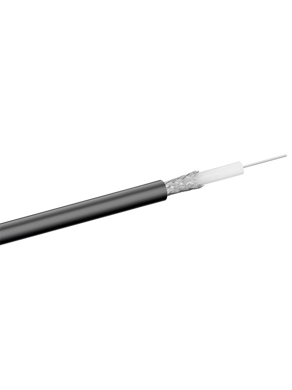 Pro RG 59 coax cable Musta - 100m