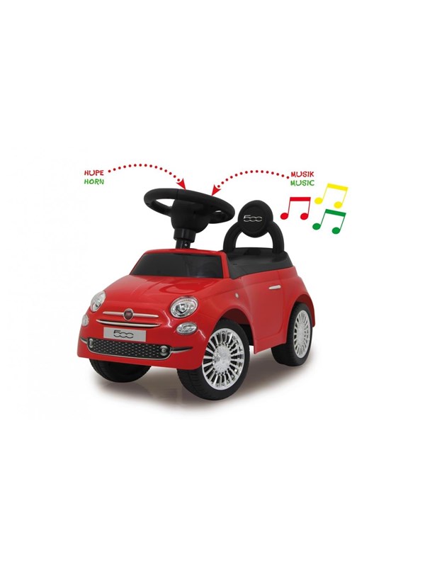 Jamara Push Car Fiat 500 Punainen