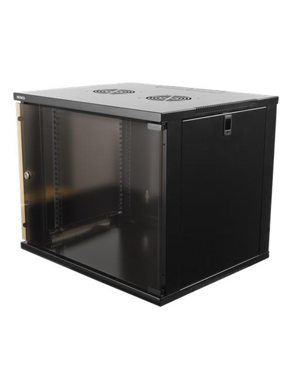 Deltaco 19" cabinet 9U 540x450mm standing tai wa
