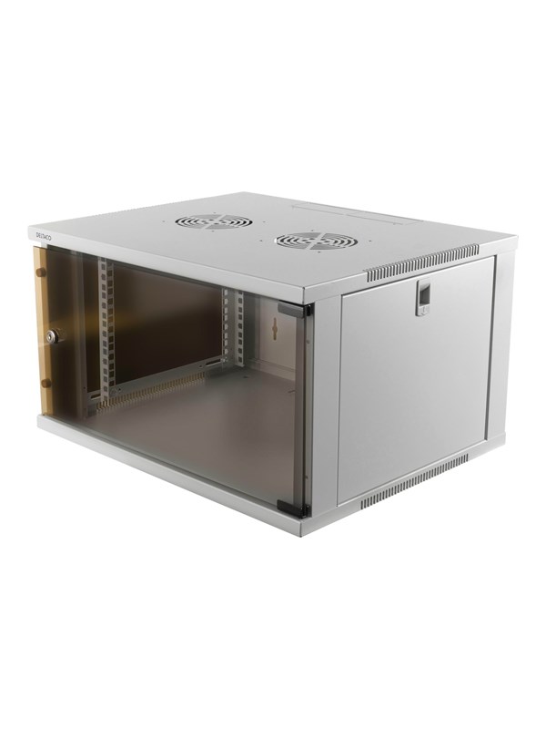 Deltaco 19-5406W - 6U - Wall Mount Rack Cabinet