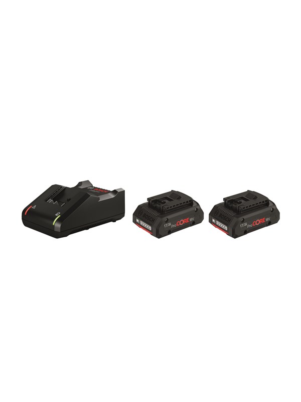 Bosch Professional Sininen bosch 18v batterykit w/charger 18v-40 2x4.0ah
