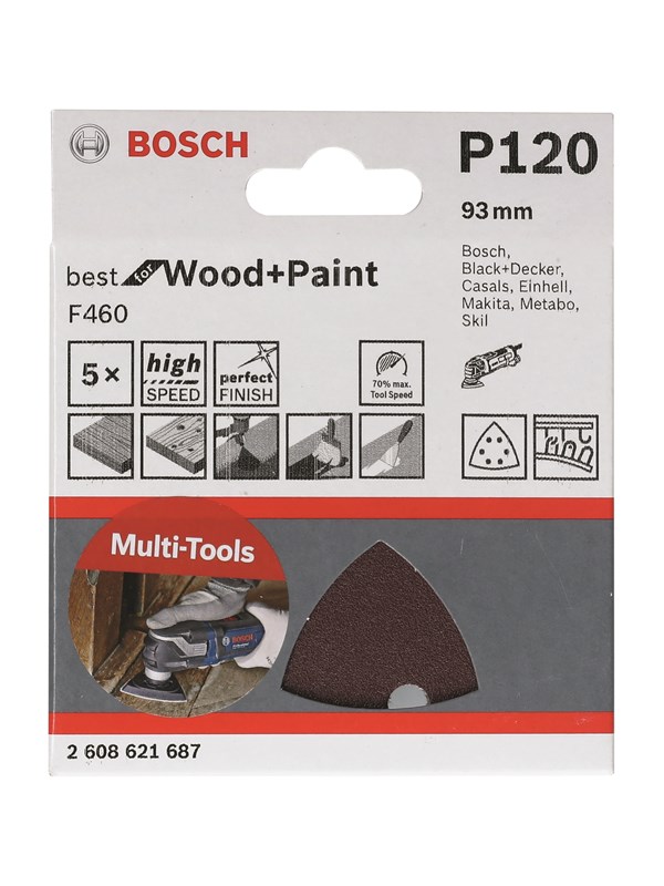 Bosch Hiomapaperi F460 BfWP,G180,93 mm